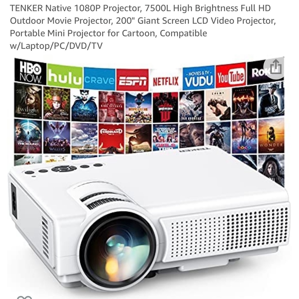 Tenker Projector